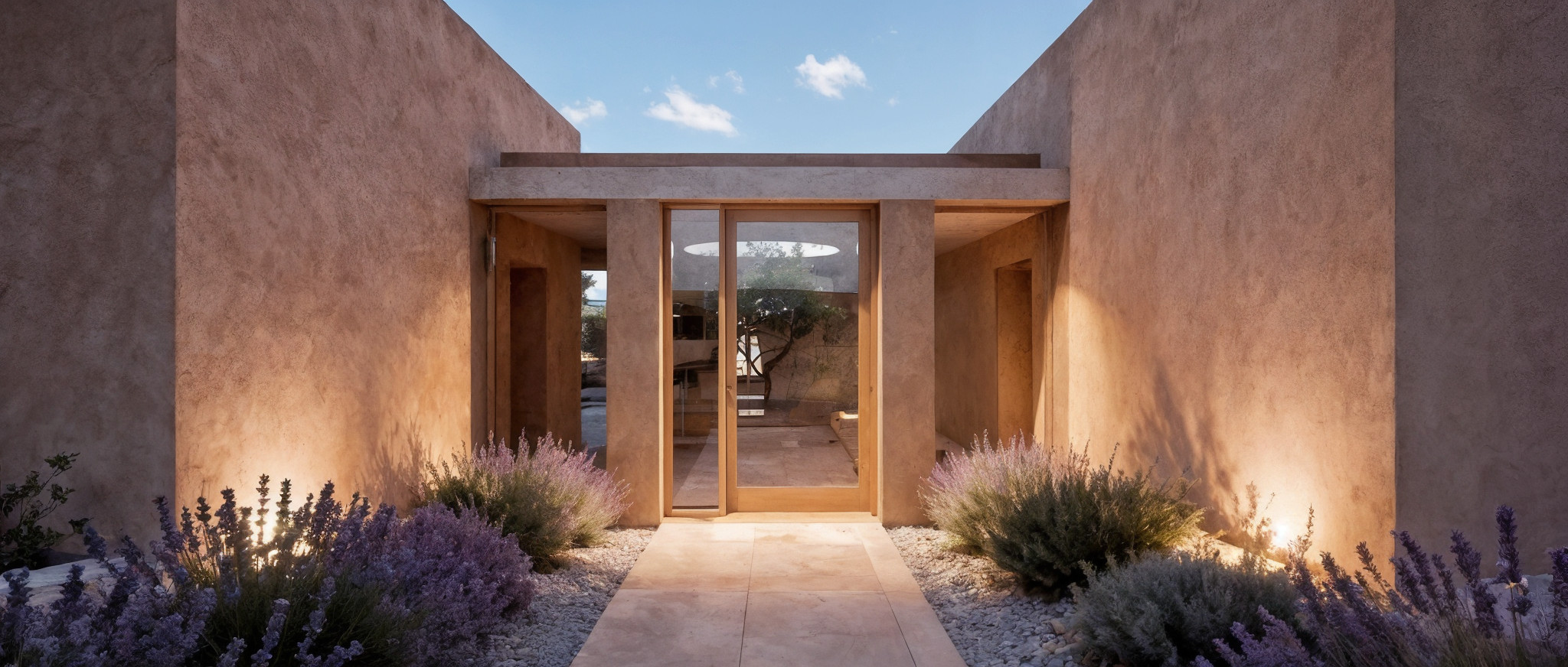 Eingang eines Projekts von MCG arquitectos