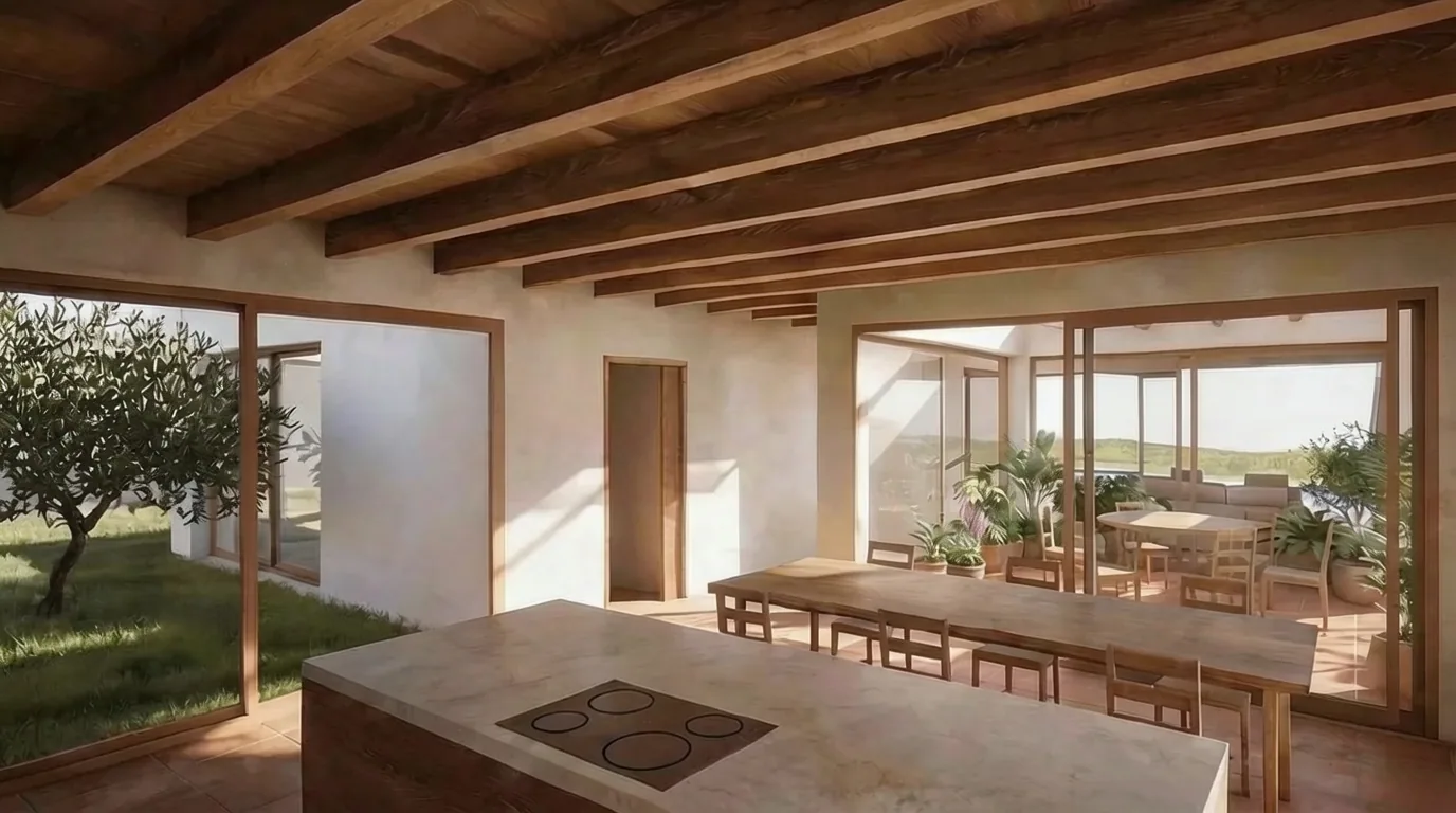 Villa Oliva exterior and pool